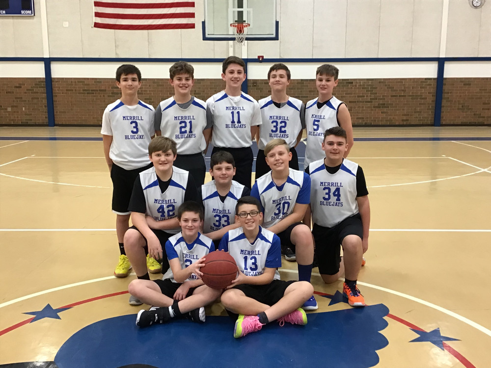 2019-2020 7th Grade Boys Basketball Team