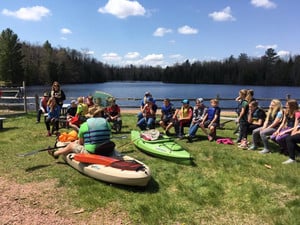 5th Grade Kayaking at Birch Trails