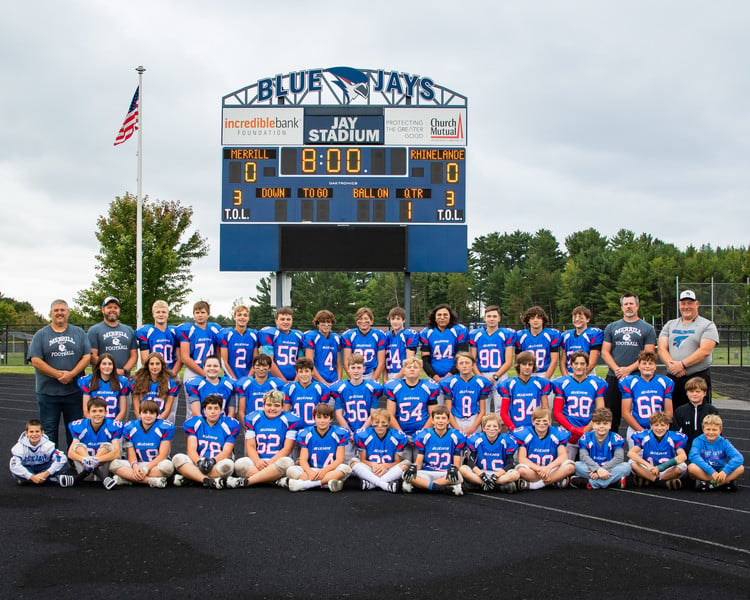 2023-2024 8th Grade Football Team
