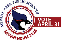 Merrill Area Public Schools referendum logo